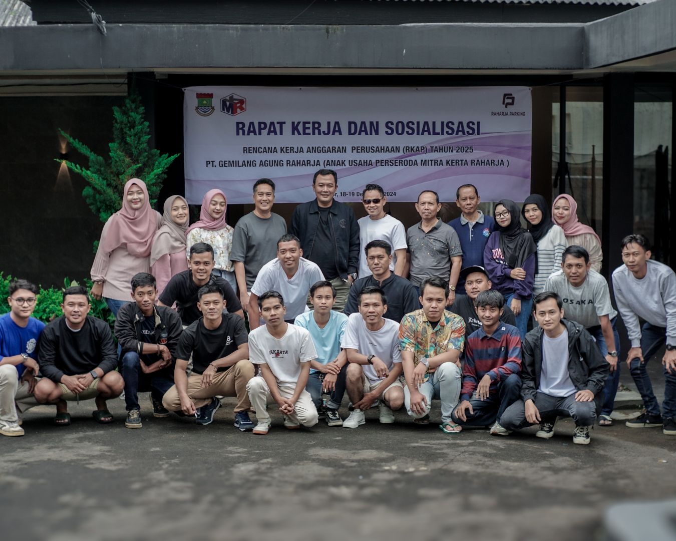 Rapat Kerja dan Sosialisasi Raharja Parking