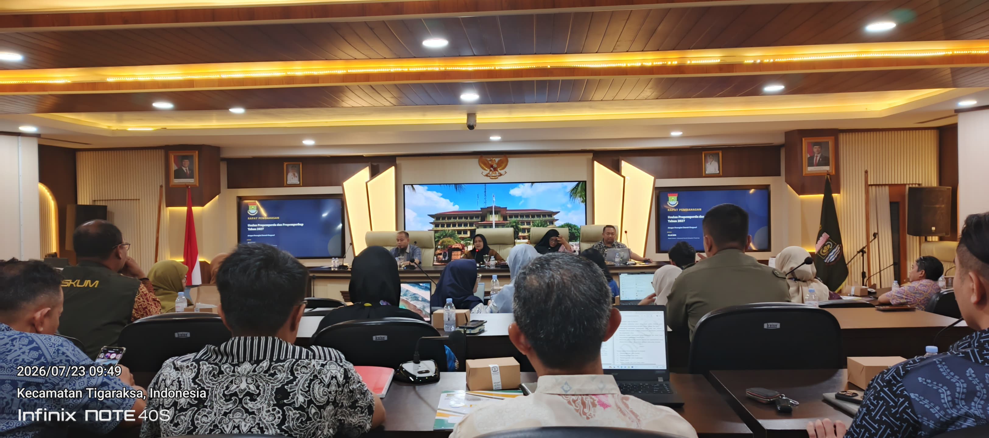Rapat Lanjutan Pembahasan Promperda dan Propemperbup dengan Perangkat Daerah Pengusul Tahun 2027